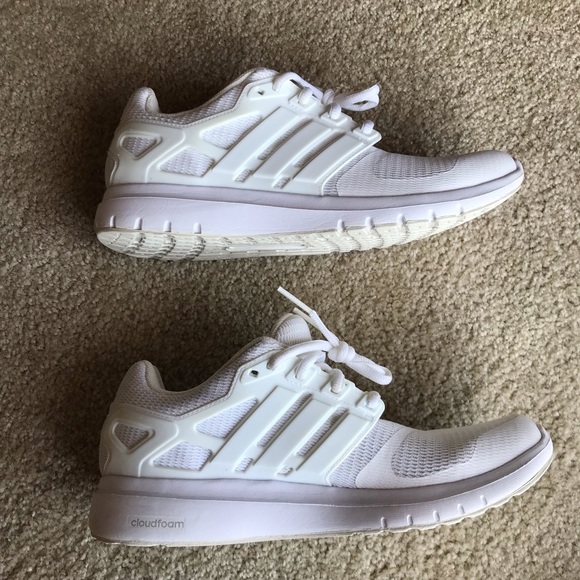 White Adidas Sneakers - Picture 3 of 8